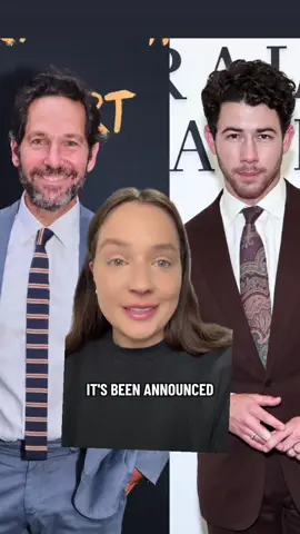 A musical comedy starring Paul Rudd and Nick Jonas? Don’t mind if I do! #paulrudd #nickjonas #movienews #powerballad  @Shannon Burns  📷: Getty #greenscreen 