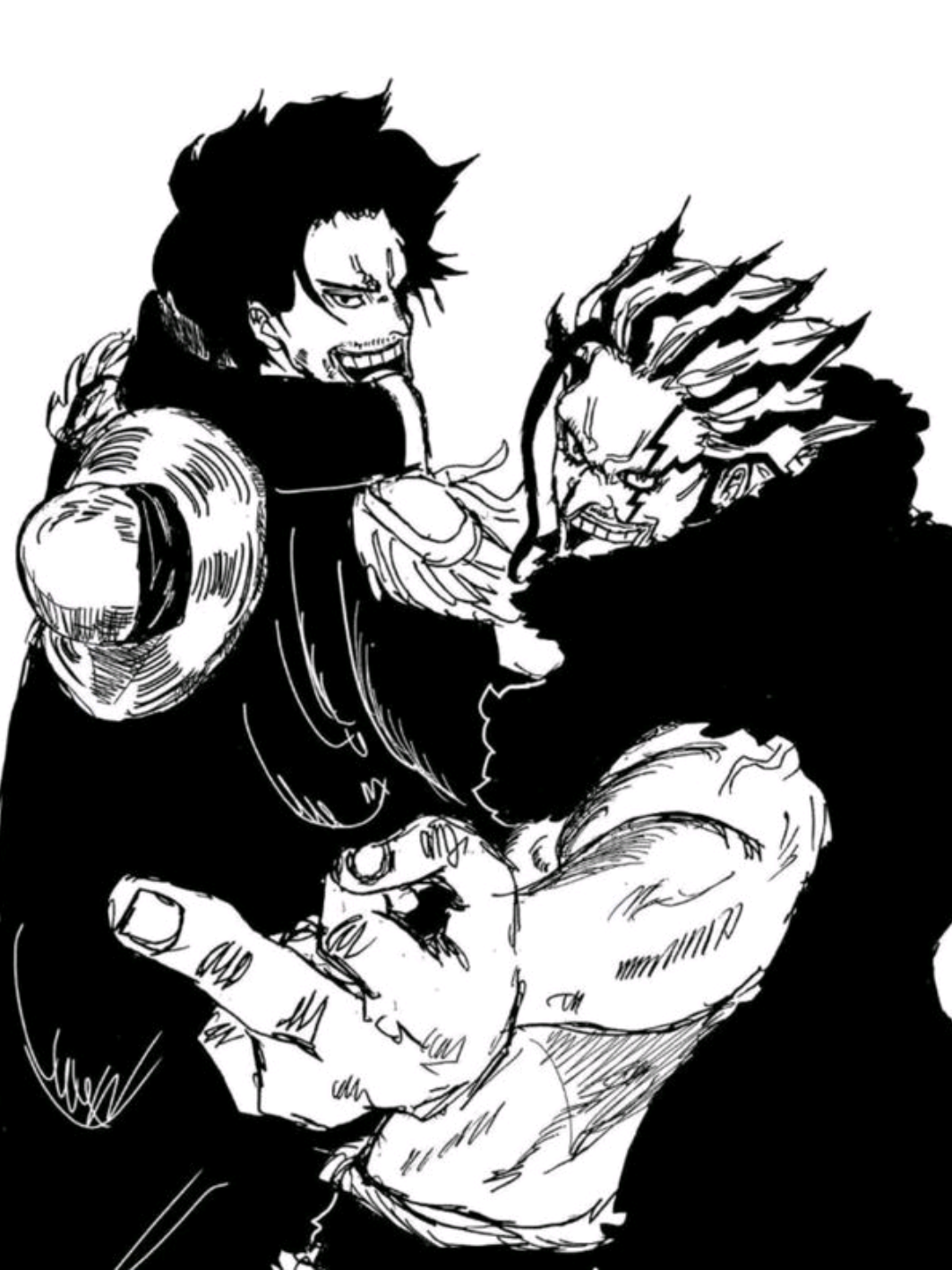 #ONEPIECE1164 now we know, why roger trying to stop rocks💔🥹  [ONE PIECE CHAPTER 1164 BRIEF SPOILERS] - XEBEC THINKS THAT DAVY JONES WAS THE FORMER KING OF THE WORLD. - XEBEC COMPLETELY TRANSFORM TO A DEMON AFTER TRYING TO FIGHT IT BACK. - XEBEC DEFEATS BIG MOM AND KAIDO. - KUMA SAVES ERIS AND TEACH USING HIS DEVIL FRUIT BY SENDING THEM OFF. - IMU ODER ROCKS TO KILL EVERYONE ON THE ISLAND! - ROCKS TELLS GARP AND ROGER TO KILL HIM. - GARP AND ROGER VS XEBEC STARTS.  #onepiece #rocksdxebec #goldroger #separuhkuwibu 