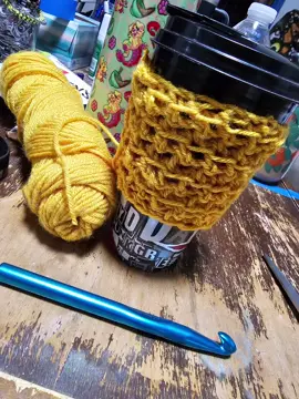 I haven't been drawing much in the last month or two, been busy, both with work and reteaching myself crochet!  project one: Drink Coozey, mismatched hook size/yarn weight, and you can TELL im learning. project two: jolteon switch bag, better technique, mismatched hook size/yarn weight, WIP project three(not shown): wrapnaround slippers, WIP. propper hook size/yarn weight project four/five/six(6 not shown): several pairs of fingerless gloves, three different sizes, propper hook size/yarn weight. its been fun, and I understand why my mom is obsessed with this craft lol #crochet #crochetcreations #nevertoooldtolearn #crochetproject #crochetersoftiktok 