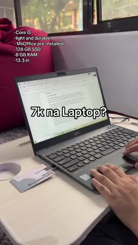 Ganda talaga neto! #fyp #fujitsu #laptop #fujitsulaptop #studentlaptop 