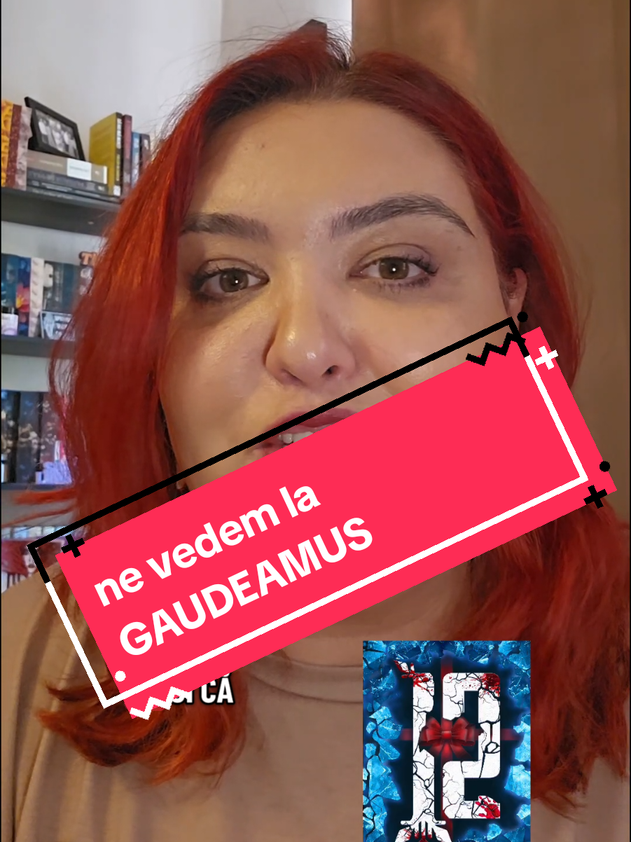 Ne vedem la GAUDEAMUS 💜 #booktokromania #BookTok #thriller #thrillerbooks #autorroman 