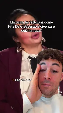 Non so voi, ma sono stufo di vedere gente che emerge e diventa qualcuno senza il minimo merito. E il punto è che siamo noi a renderle qualcuno. #social #tiktoker #ritadecrescenzo #napoli 