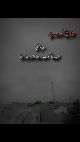 تاریخ گواھ ہے مرد کی محبت حد سے بڑ جائے تو عورت بیوفا ہوجاتی ہے #fypppppppppppppppppppppp #unfrezzmyaccount #foryou #viewsproblem #trending 