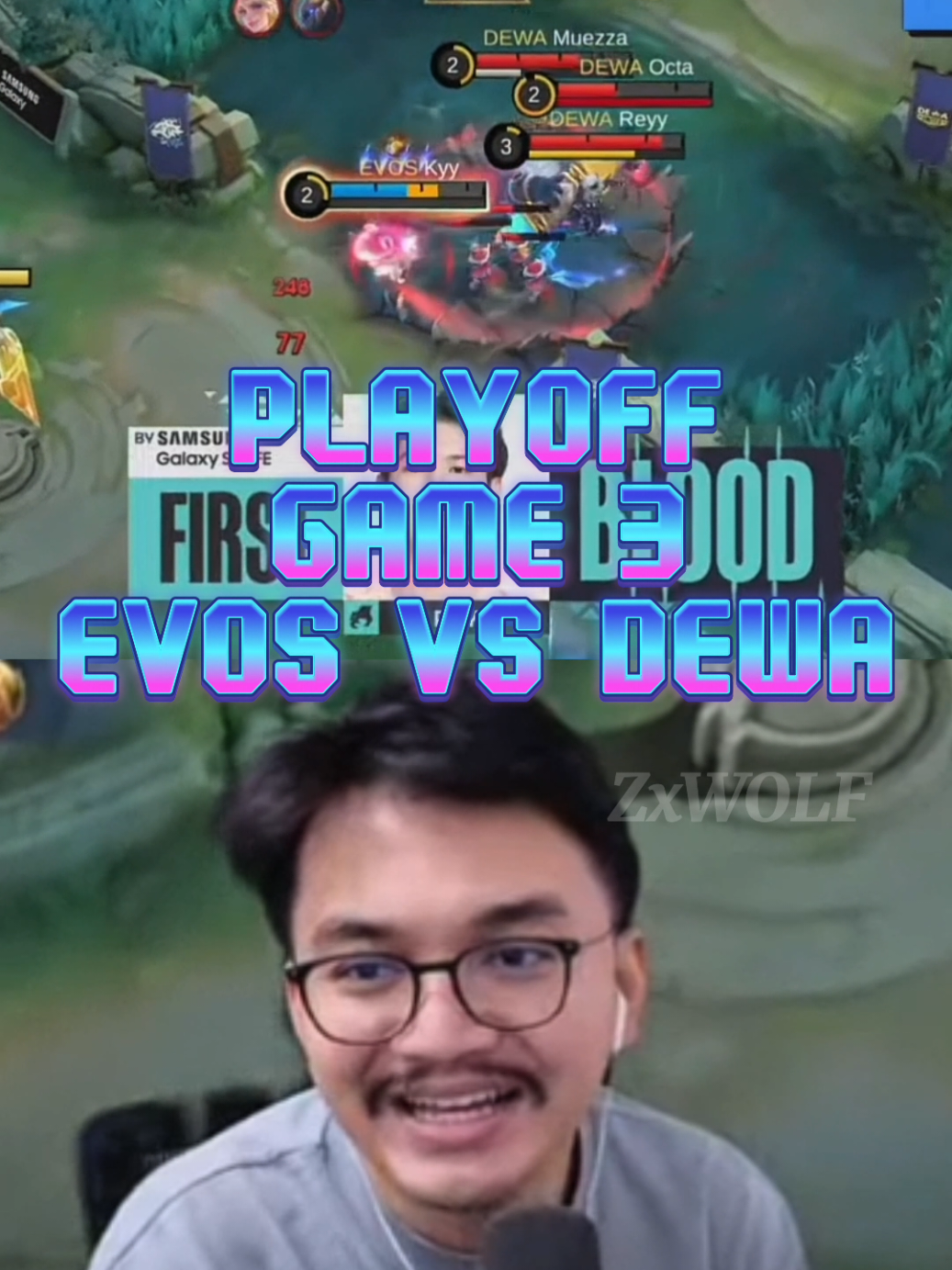 adu blunder | PLAYOFF GAME 3 EVOS VS DEWA #evosesports #mplindonesia #dewaunited #MLBB9TH #MLBB 