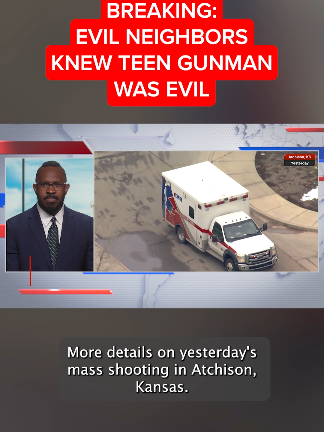 Neighbors Always Knew Teen Gunman Was Evil And Did Nothing Because They Are Evil Too