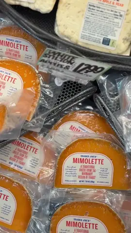 …And it’s actually GOOD! This is Mimolette & I’ve been a fan for years BUT this is the first time I’ve seen it at #TraderJoes. Assuming it’s a limited run, so grab it while you can. Head to my bio for my French Cheese Board Guide, featuring Mimolette, as well as my Trader Joe’s Budget Board Guide so you can build a beautiful spread this holiday season. #AintTooProudToCheese