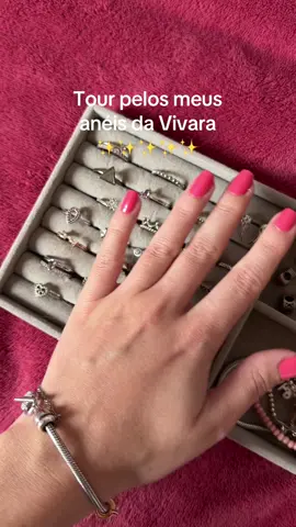 Tour pelos meus anéis da vivara @lifebyvivara #lifebyvivara #vivaralife #vivara 