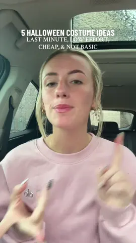 THE LAST ONE IS MY FAVORITE IM BEGGINGGGGG. here are 5 halloween costumes for my super last minute girlies and procrastinators that also happen to be low effort, cost effective, AND non basic…everything you could ever want🫣 comment your fav + any ideas you may have!!yall want a part 2??? #greenscreen #halloween #halloweencostume #lastminutehalloweencostumes #halloweekend 