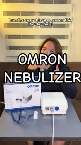 Your lungs called, they need this. 😉 Be sure cool ka lungs this Payday Sale! Tap the Yellow Basket to shop! #BeSureWithOMRON #SureAngHealth #OMRONPaydaySale #mommyjoyandkg 