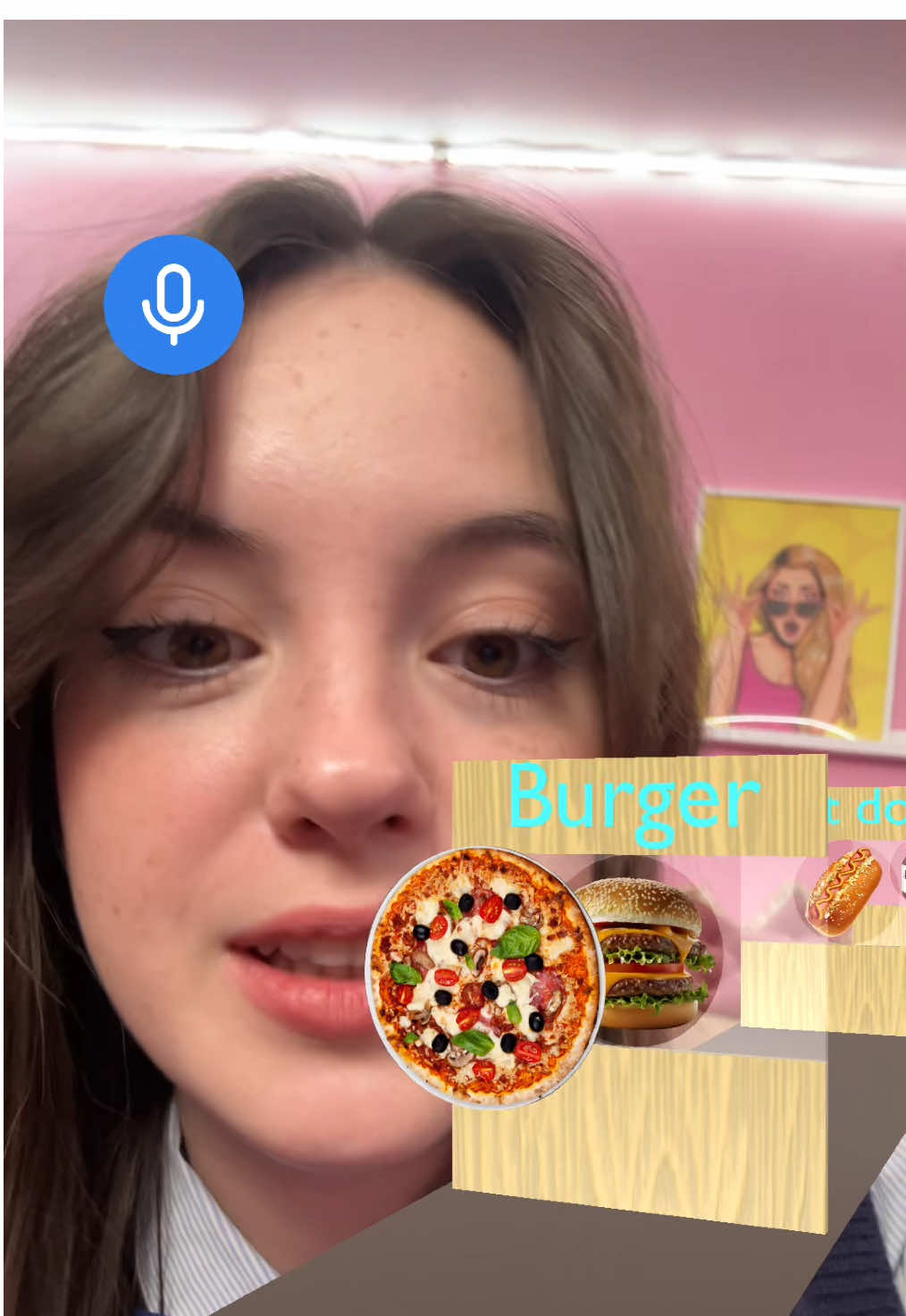 🍔 or 🍕? 🤔#timtin #crazycasa #fyp #mask #usa 