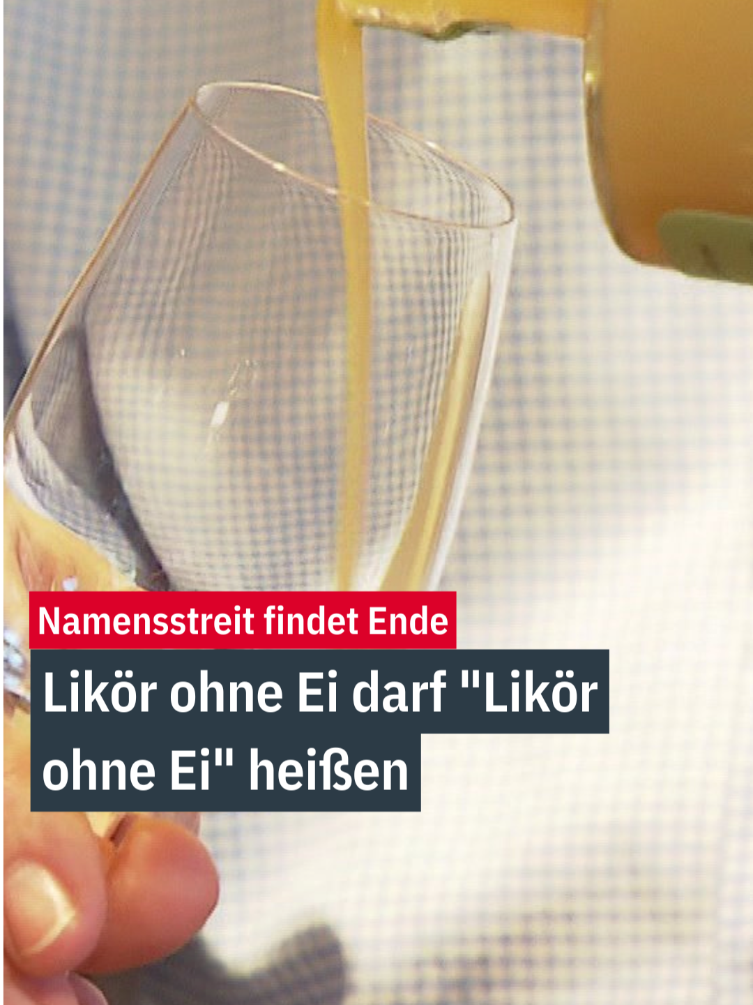 Es klingt wie eine Posse: Der Schutzverband der Spirituosen-Industrie klagt, weil ein veganer Likör 