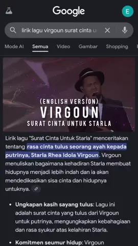 Surat Cinta Untuk Starla - English Cover (Originally by Virgoun) Lagu ini dibuat dengan menggunakan Bantuan Teknologi Kecerdasan (AI). Karya asli sepenuhnya milik pencipta, label, dan publisher terkait. Video ini bersifat interpretasi/eksperimen untuk keperluan kreatif & edukasi. Saurce Youtube : Qiullverse Music AI #virgoun #suratcintaunutukstarla #coversong #englishversion #fyp 