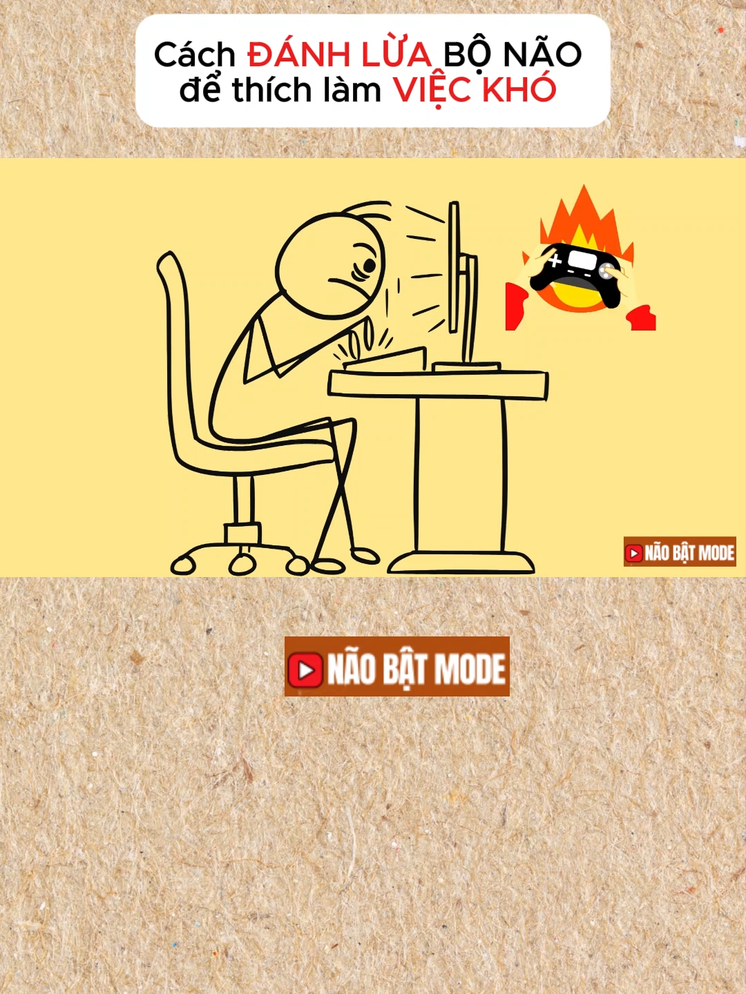 Cách đánh lừa bộ não để thích làm việc khó #LearnOnTikTok #studywithme #naobatmode #videoviral #viralsvideo #tiktok #xuhuongtiktok #hoctap