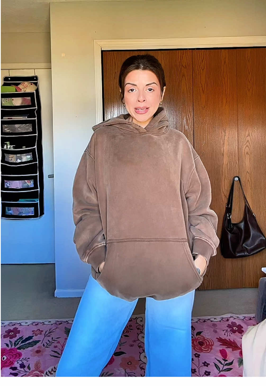 Size down :) seriously the best hoodies I’ve owned  #hoodie #hoodieszn #hoodieseason #hoodiequeen #tiktokshopblackfriday 