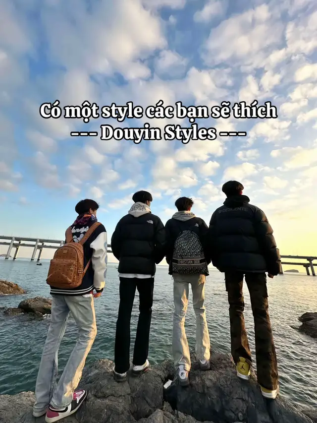 Phong cách Douyin mùa Đông #viral #outfitdouyin #douyin #thoitrangnam #phongcachtrunghoa 