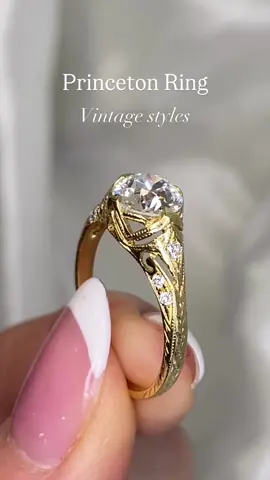 Which vintage style ring would you choose?✨ #diamondring #ring #fyp #feed #diamonds 