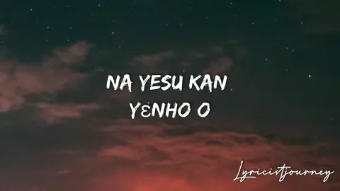 Yesu Ka Yen Ho - Daddy Lumba #lyrics_songs #ghanahighlifemusic #ghanatiktok🇬🇭 #foru 