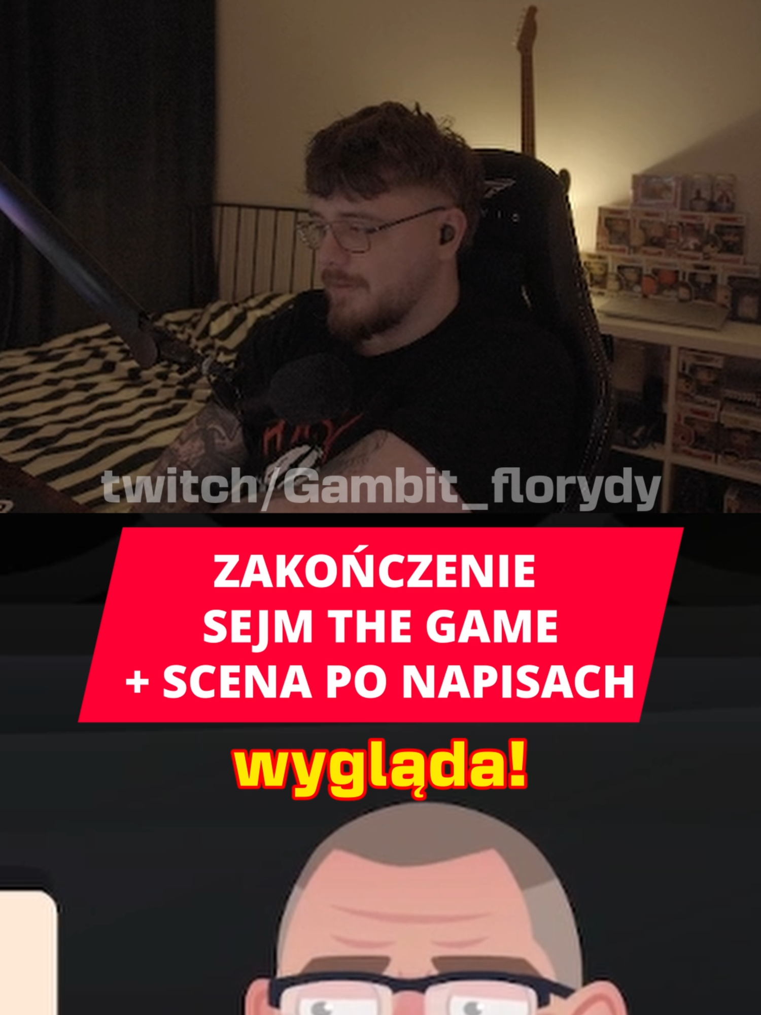 SCENA PO NAPISACH SEJM THE GAME ##twitch #gambit #stream #sejm #korwin #konfederacja #mentzen