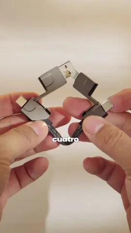 Este cable multipuerto es perfecto para tus viajes o el uso diario #dyatech #steren #Tech #cable 