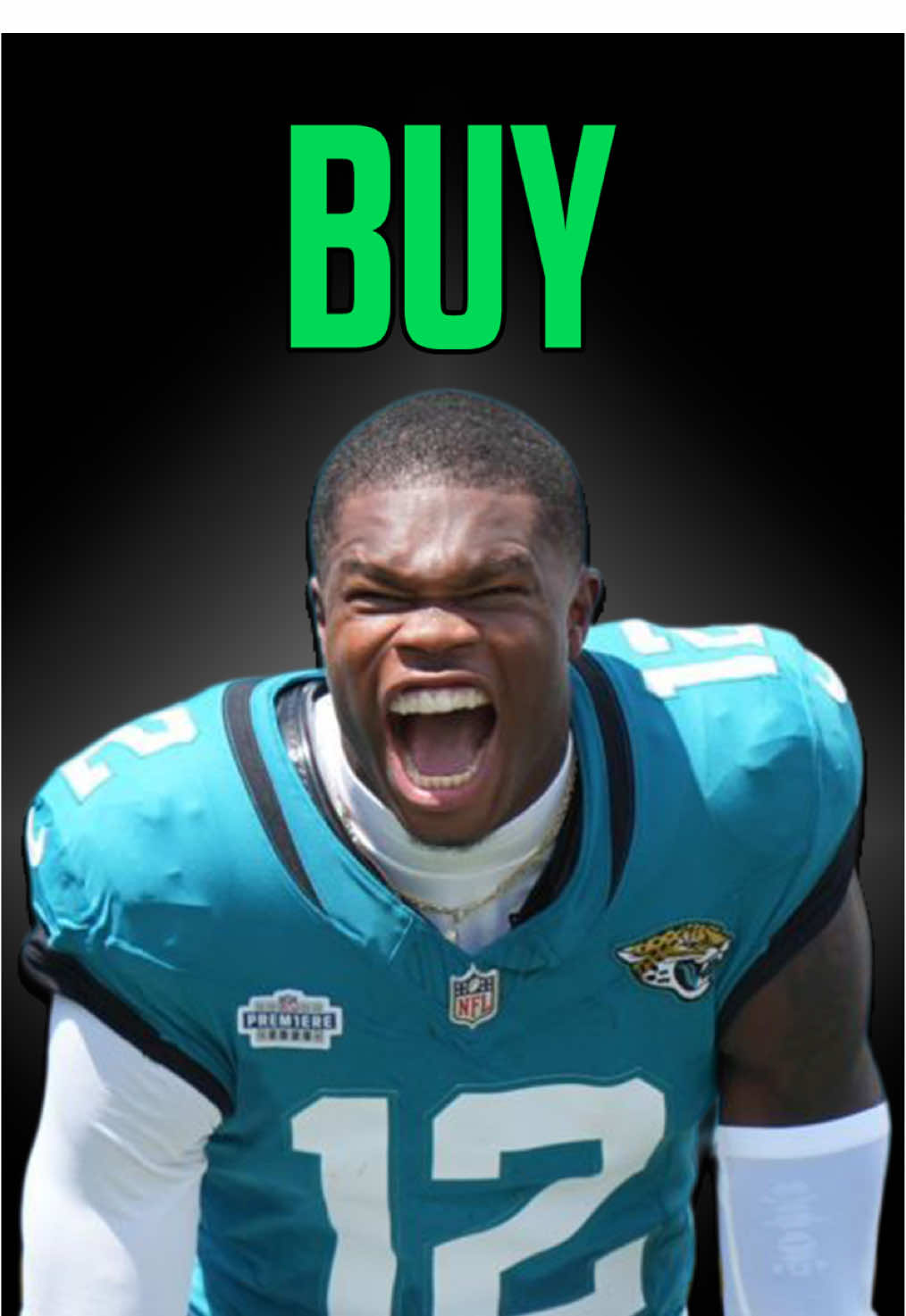 Buy high on Travis Hunter 🔥 If Brian Thomas Jr. is out, his targets will increase — and rookie WRs historically improve down the stretch 👀  #FantasyFootball #FantasyFootballAdvice #NFL #FantasyTips #Football