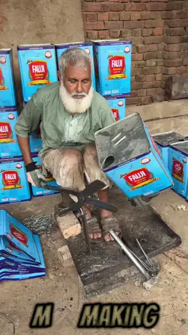 Recycling Oil Tins into Useful Sheets #fyp 