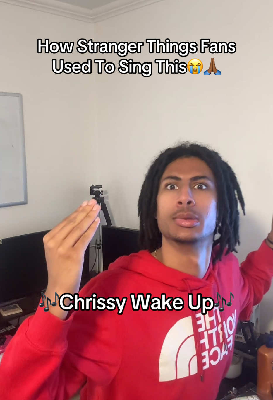 Chrissy Wake Up 🥺😂 #cringe 