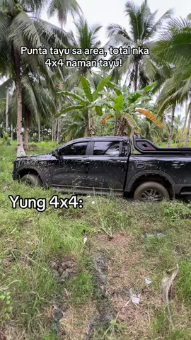 Ranger sport new gen, stock in mud! Naka 4H na, traction control off na, naka slippery mode na! Pero wala talaga😅! 