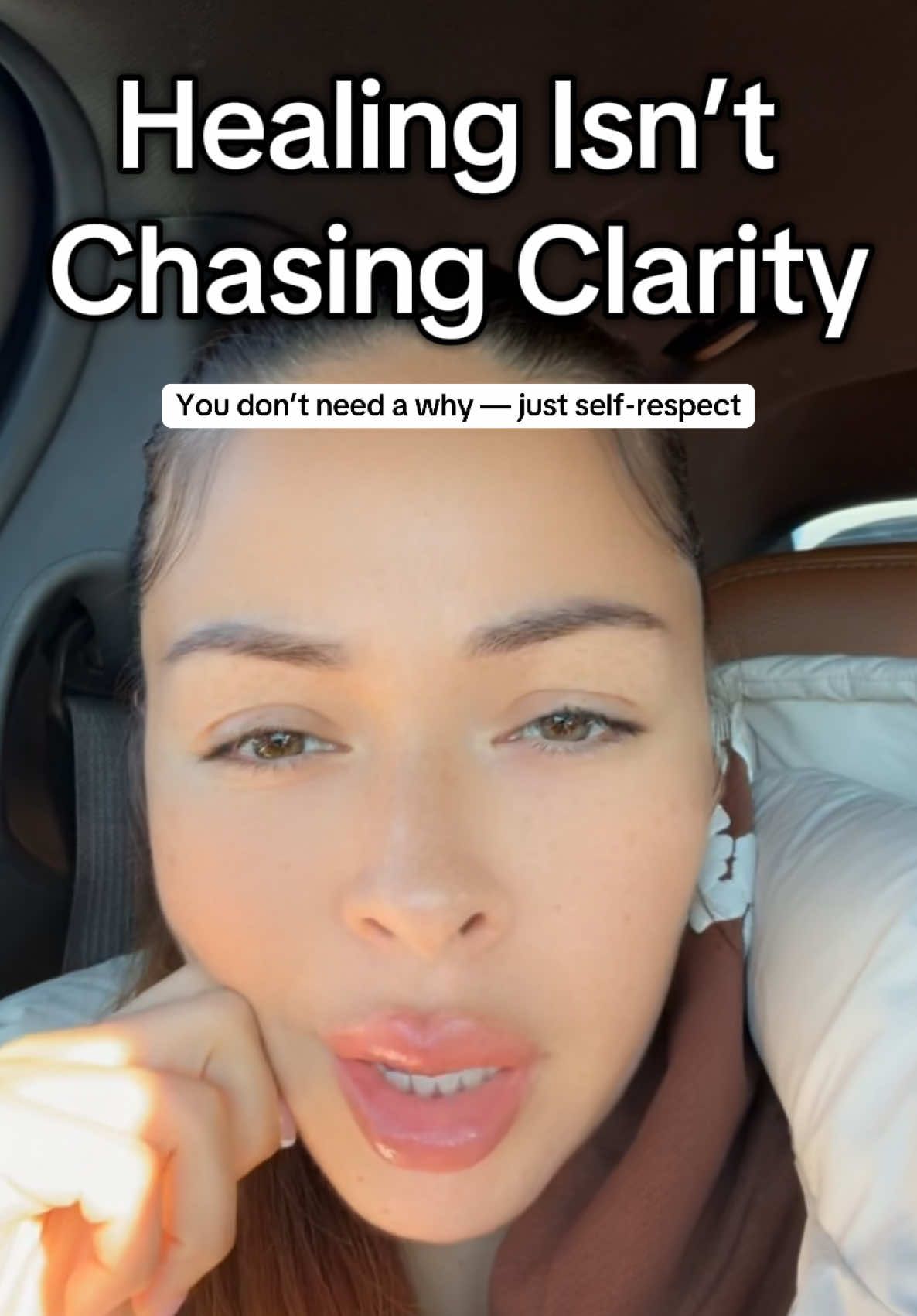 You don’t need their reason — you need your peace. Healing is when silence speaks louder than their explanation. Stop chasing clarity and start embodying closure. 