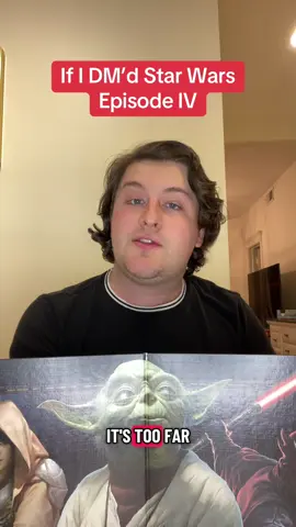 This was 100% a one-sh0t that got dragged out for four sessions… #starwars #dnd #ttrpg #beggartok #funny