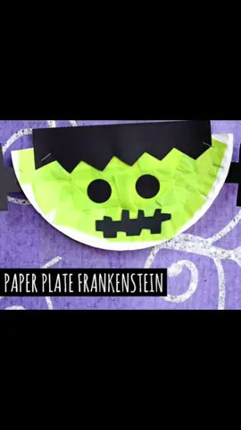 Even Frankenstein loves a little sensory fun! 🧠 #crafts #kids #finemotorskills #occupationaltherapy 