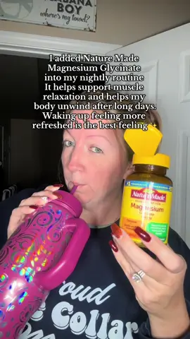 Adding Nature Made Magnesium Glycinate into my nightly routine has been a game-changer!  Helps support muscle relaxation and unwind after a long day! #naturemade #naturemadepartner #magnesiumglycinate #magnesium @Nature Made †These statements have not been evaluated by the Food and Drug Administration. This product is not intended to diagnose, treat, cure, or prevent any disease.