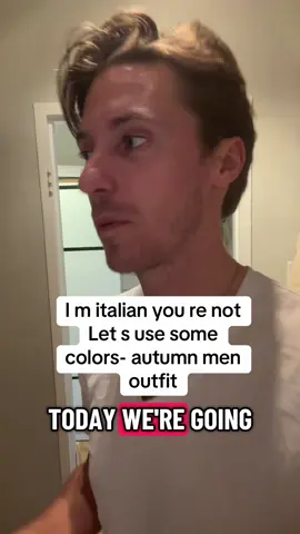 I’m Italian you’re not so let me teach you how to dress up in this video we’re going for a more colorful autumn outfit by using Bordeaux and brown accents. #MenOutfit #MaleOutfit.