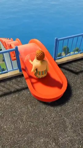 How this can be possible!#planetcoaster2 #waterslide #planetcoaster 