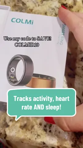 The Smart Ring You Actually Need! 💪💤❤️ Okay, this one is the real deal. It tracks your activity, heart rate, sleep — all the things 🩷 I’ve tried others, but this one? I’m obsessed. I wear it every single day and forget it’s even on. It’s sleek, accurate, and seriously next-level for keeping up with your health goals. ✨ If you’ve been thinking about getting one — this is the one. 🙌 #SmartRing #HealthTech #WellnessJourney #DailyWear #FitnessGoals 