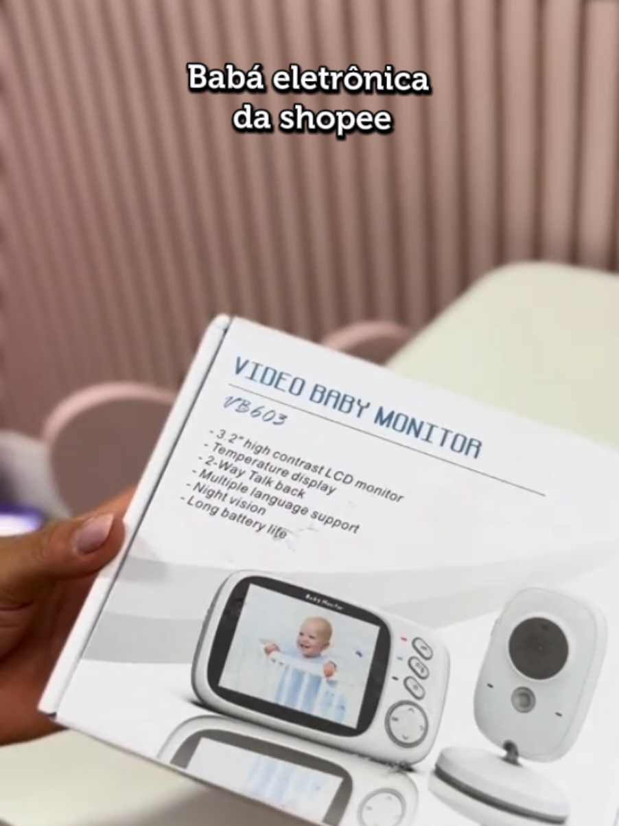 LINK NOS COMENTÁRIOS 🧡  #babaeletronica #maternidade #maternidadereal #camera #bebes 