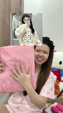 Unbox áo hello kitty #maikamereview 