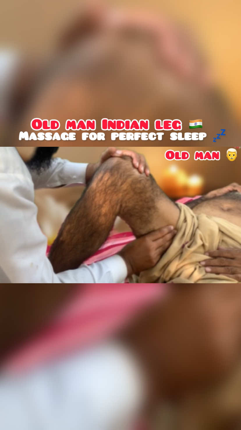 [Part 180] Full Video On YouTube Channel! #asmrmassage #massagetherapy #asmroldmanmassage #indianmassage #fyp @asmr with baba 