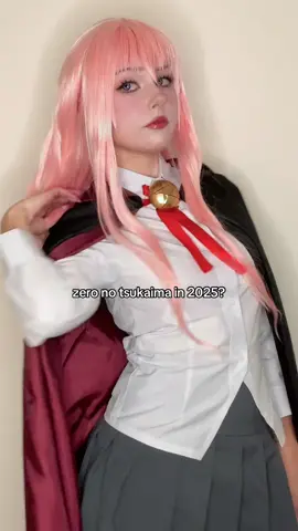 and here I am, remaking my very first cosplay after 14 years 🥹 #zeronotsukaima #louisecosplay #00sanime 
