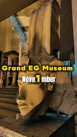 The Grand Egyptian Museum — Where ancient history meets the future 🇪🇬✨ Just imagine… standing between Ramses II and Tutankhamun’s treasures 😍 #Egypt #GEM #Cairo #History #Travel       