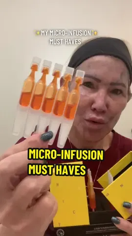 When it comes to micro-infusion I use @Qure Skincare elasticity, fine lines, wrinkles, dark spots, hydration. For a beautiful glow add in @YOZECHY astaxanthin along with @Maelove Skincare blue peptide. Finish with @DALBA waterfall HA liquid sleep mask. Affordable skincare for all skin types  #skincare #microneedling #peptide #beauty #serum  