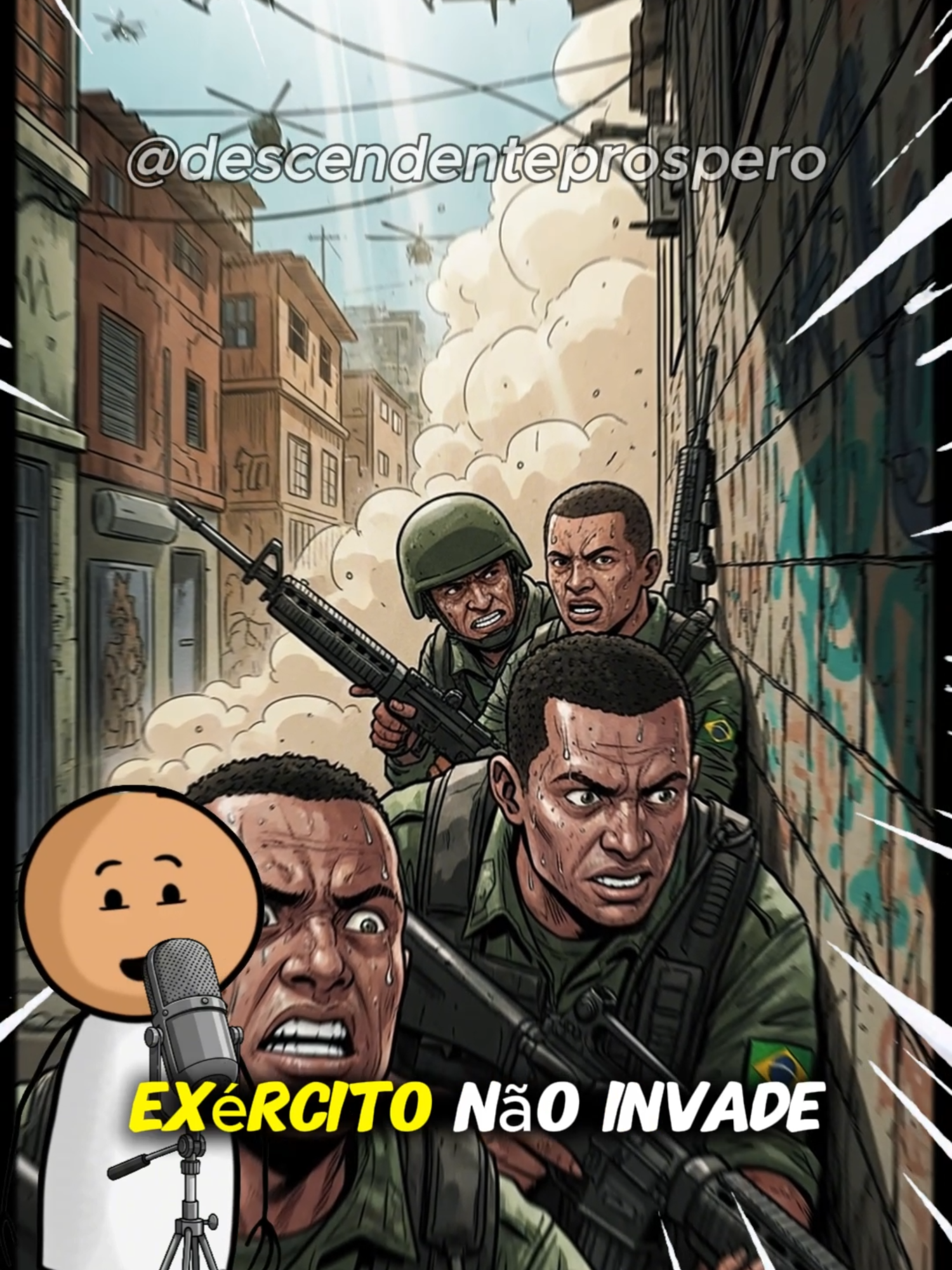 por que o Exército não entra nas favelas do Rio e acaba com tudo isso? Operação no RJ. #noticias #rj #politica #brasil