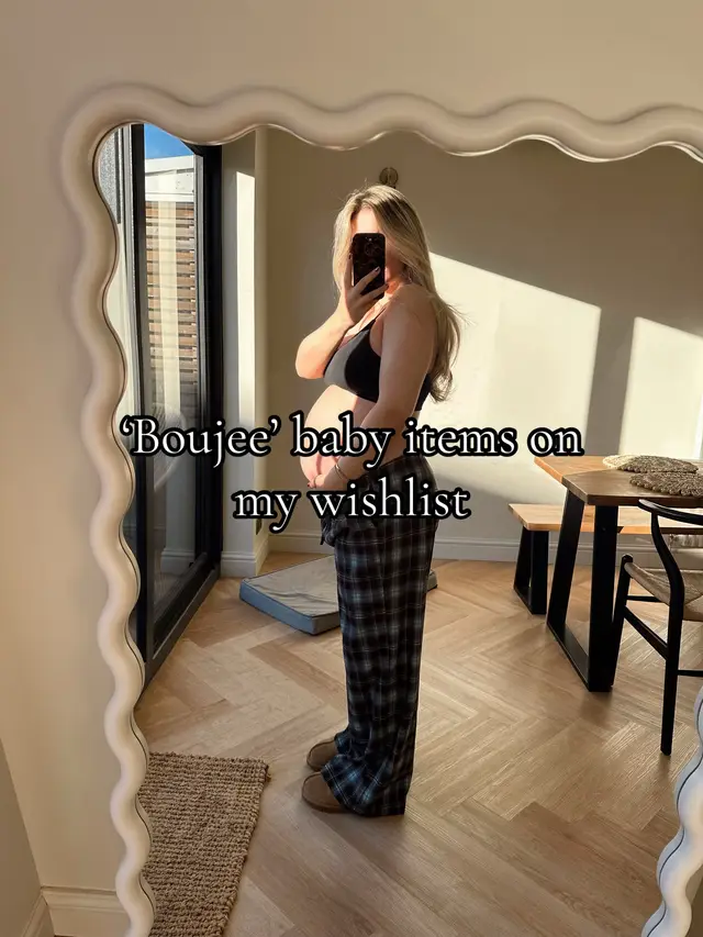 Boujee baby items on my wishlist🩵  #babywishlist #boujeebabyproducts #firsttimemumuk #mumtokuk 