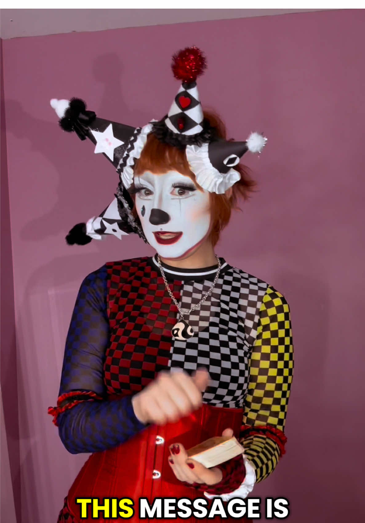 STOP SCROLLING ~ this #clown #fortune might be for you 🤡❗️#professionalclown #sillydreams #queerclown 