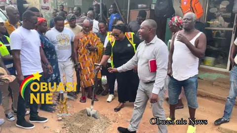 Road to progress! Contract awarded for Emuye-Pragya station road paving in Obuasi by Obuasi municipal big shutout to hon. Faustilove Appiah Kanin MCE for Obuasi West #Infrastructure #obuasi 