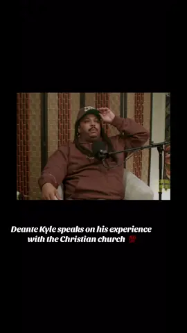 Deante Kyle speaks on his experience with the Christian Church 💯 #deantekyle #jesusisintheway #gritsandeggs #christianchurch #gritsandeggspodcast #antichrist 
