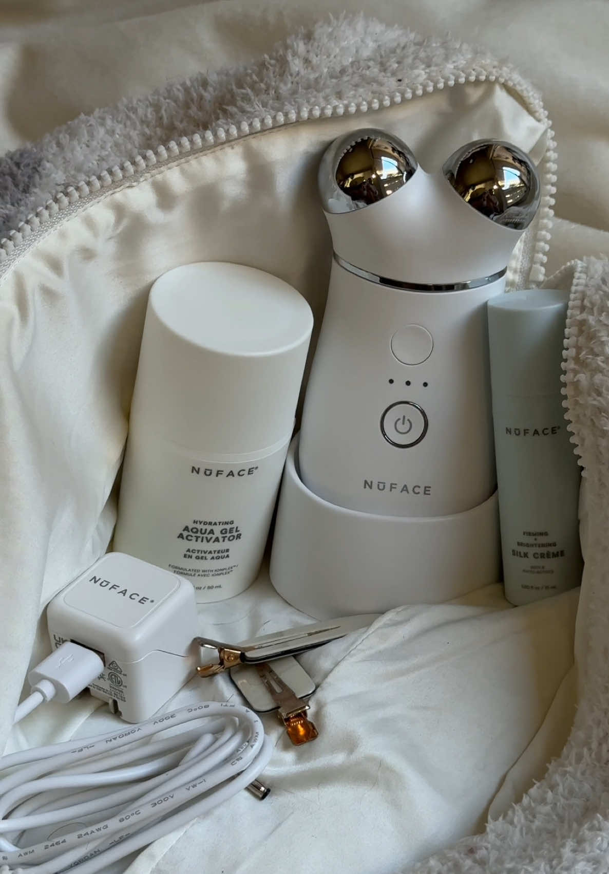 gifted by NuFACE  Discover the power of microcurrent with NuFACE @mynuface 