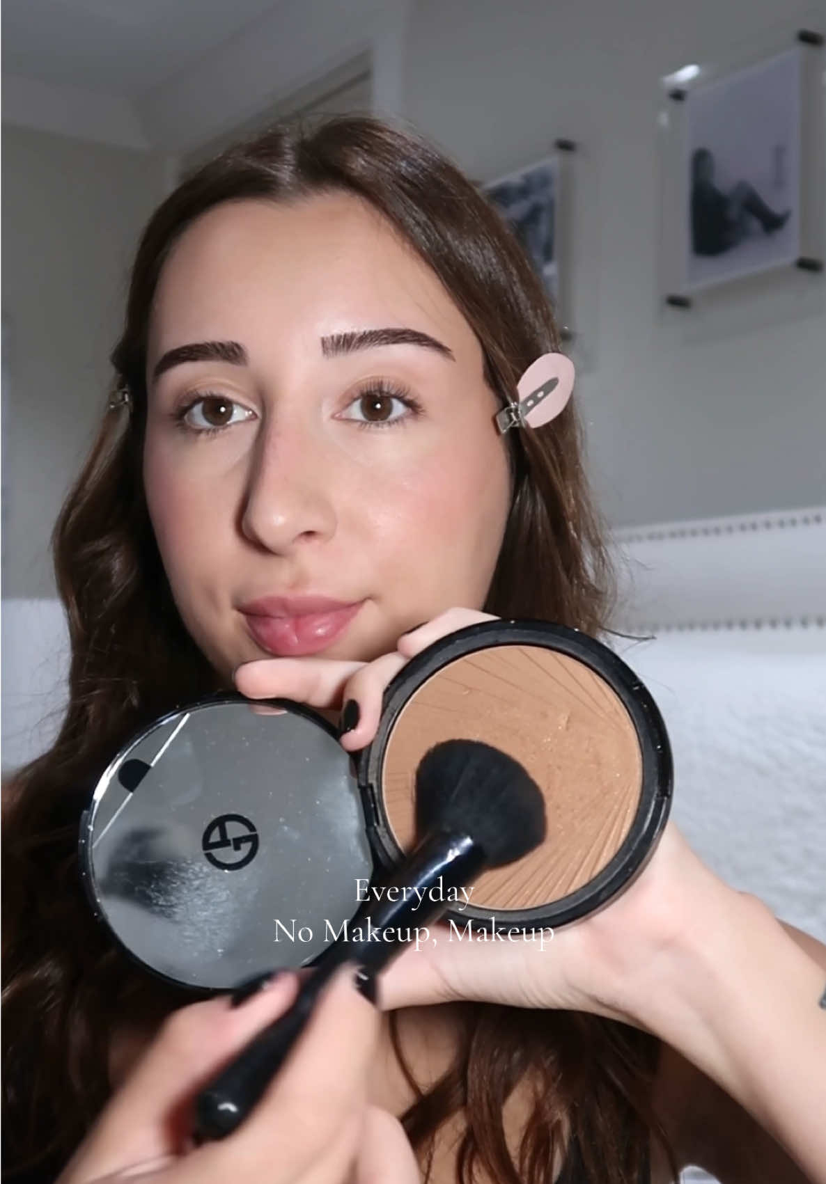 My go-to no makeup makeup routine — so simple, she never misses ✨