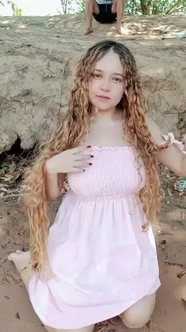 #loira #rapunzel #cabeloslongos #cachos 