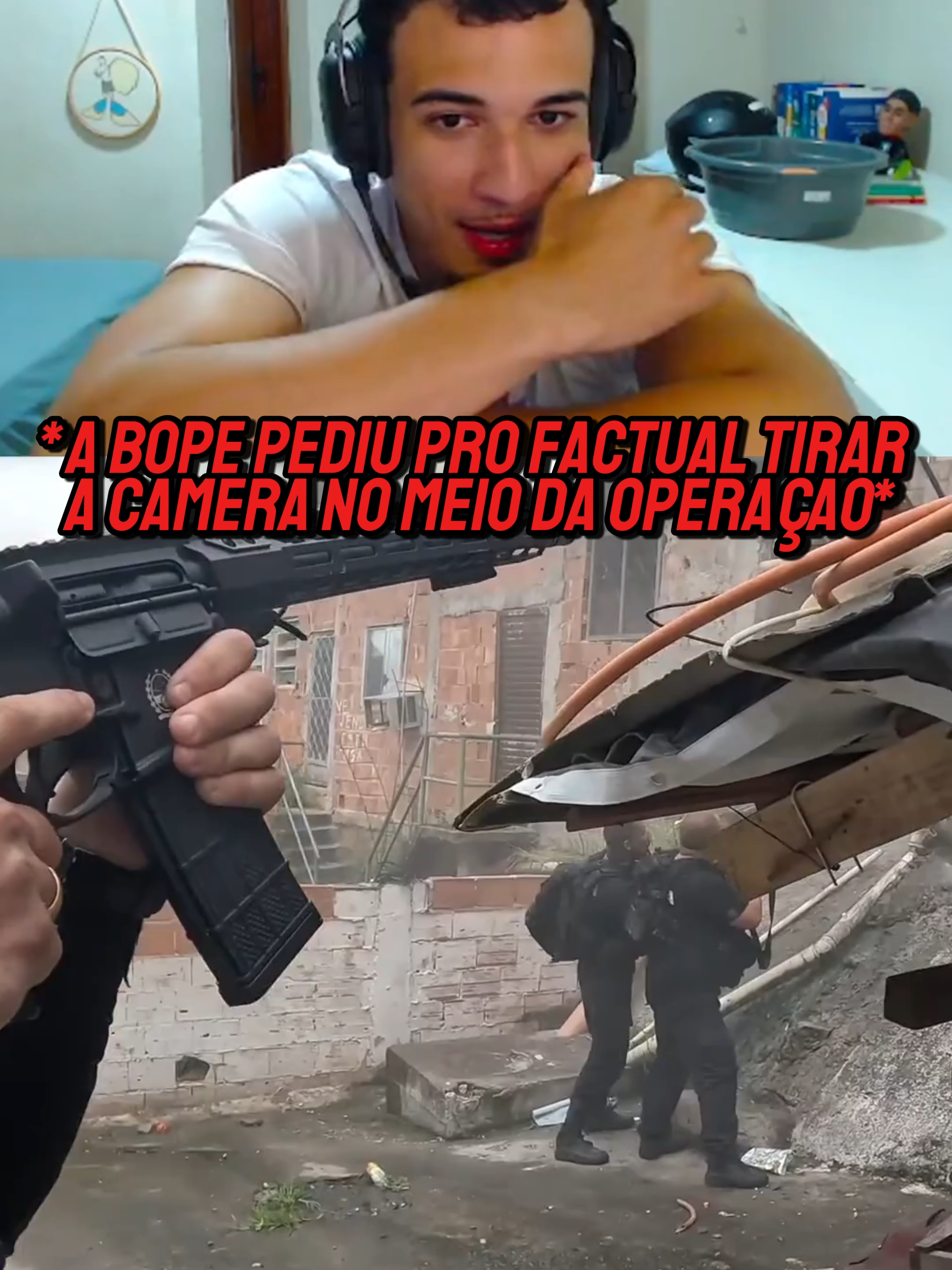 FACTUAL RJ NA OPERAÇAO DO BOPE NA PENHA #pedrosemfreio #riodejaneiro #fy #factual