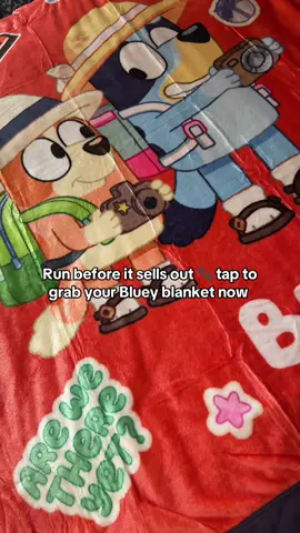 The perfect cozy gift for any Bluey fan 💙 movie nights and nap time just got cuter.  #blueyblanket #bluey #blueytok #tiktokshopblackfriday #tiktokshopbfcm 